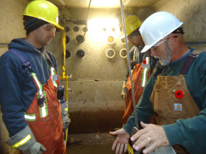 Tirage de câbles en espace clos / Pulling cables in confined spaces